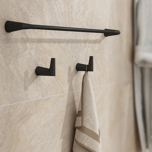 Vicco Set accessori bagno Nero 5 parti