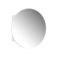 Vicco Specchio contenitore bagno Bianco 50 x 50 cm con 2 scomparti