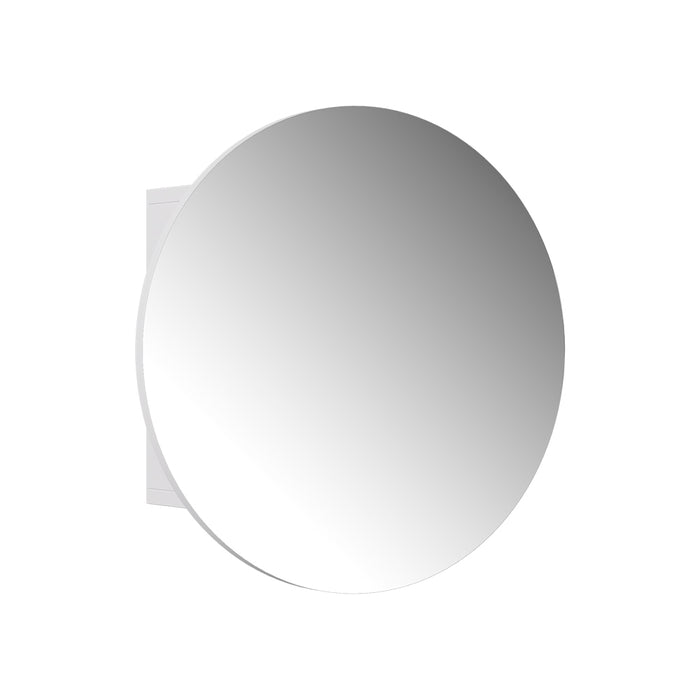 Vicco Specchio contenitore bagno Bianco 50 x 50 cm con 2 scomparti