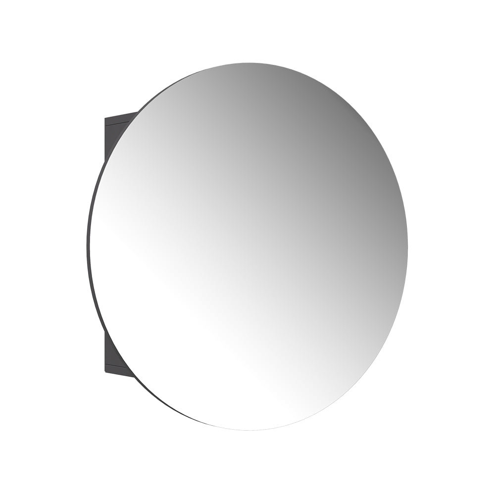 Vicco Specchio contenitore bagno Antracite 70 x 70 cm con 2 scomparti