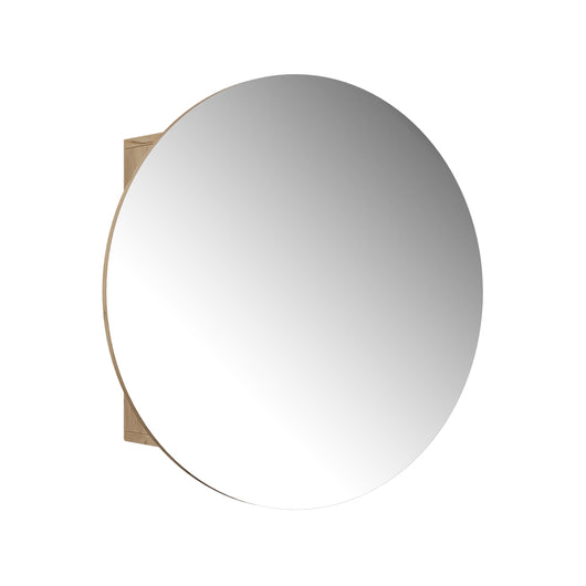 Vicco Specchio contenitore bagno Quercia dorata 70 x 70 cm con 2 scomparti