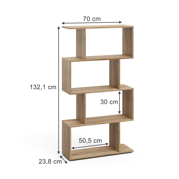 Vicco Divisorio per ambienti Sonoma 70 x 132.1 cm 4 scomparti