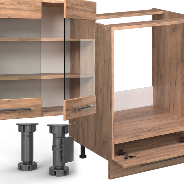 Vicco Cucina componibile Quercia dorata 355 cm , PL Rovere