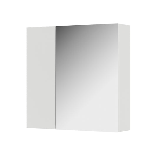 Vicco Specchio contenitore bagno Bianco 60 x 59.2 cm Con ripiani e 1 anta a specchio