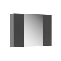 Vicco Specchio contenitore bagno Antracite 80 x 59.2 cm con ripiani