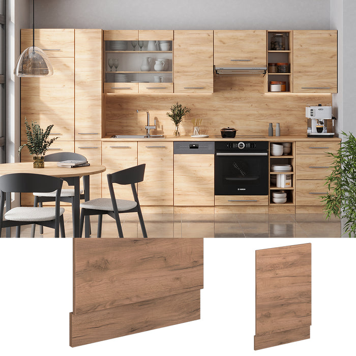 Vicco Pannello frontale Quercia dorata 45 cm senza piano di lavoro