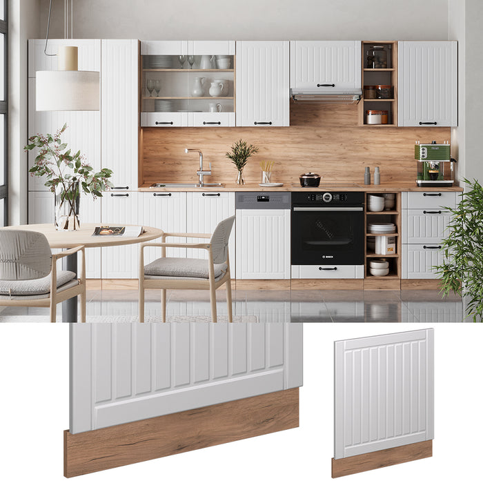 Vicco Pannello frontale Bianco casa di campagna 60 cm senza piano di lavoro