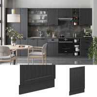 Vicco Pannello frontale Grigio scuro 45 cm Senza piano di lavoro