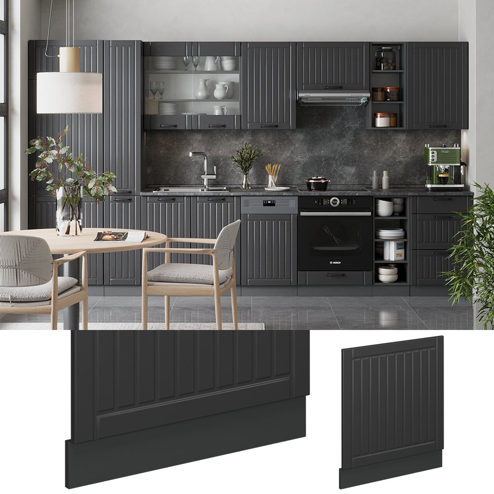 Vicco Pannello frontale Grigio scuro 60 cm