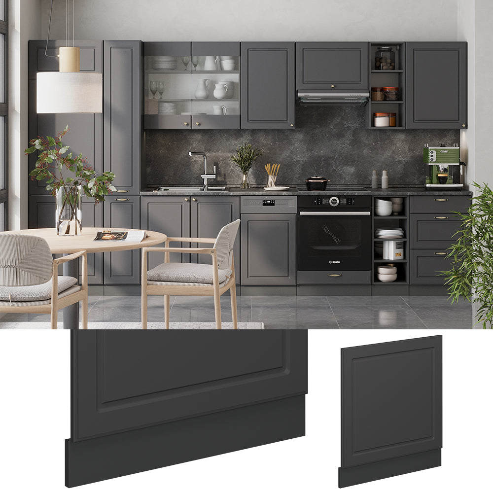 Vicco Pannello frontale Landhaus antrazit-oro 60 cm