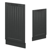 Vicco Pannello frontale della lavastoviglie Grigio scuro 45 cm senza piano di lavoro