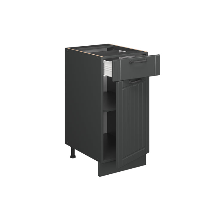 Vicco Mobiletto base per cucina Grigio scuro 40 cm , PL Antracite