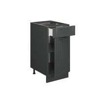 Vicco Mobiletto base per cucina Grigio scuro 40 cm , PL Marmo