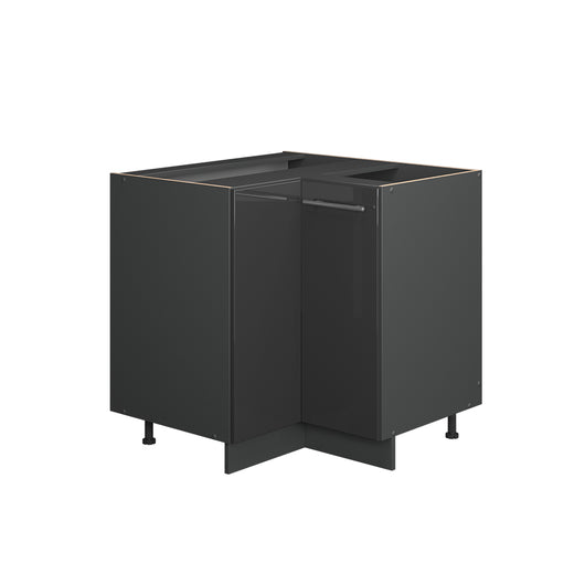 Vicco Mobile ad angolo cucina Antracite lucido 80.5 cm senza piano di lavoro