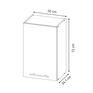 Vicco Pensile da cucina Quercia dorata 50 cm