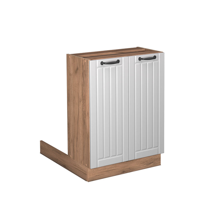 Vicco isola cucina Bianco casa di campagna 60 cm senza piano di lavoro