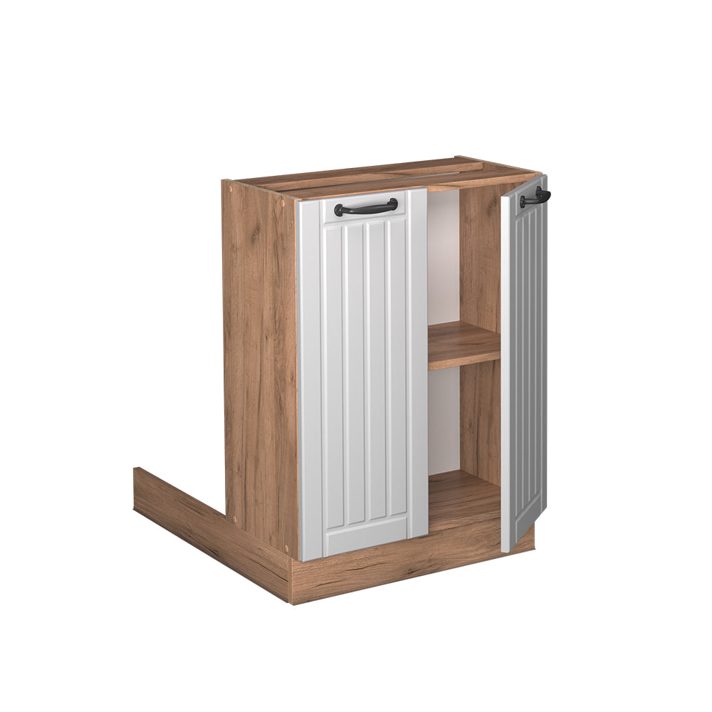 Vicco isola cucina Bianco casa di campagna 60 cm senza piano di lavoro