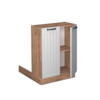 Vicco isola cucina Bianco casa di campagna 60 cm senza piano di lavoro