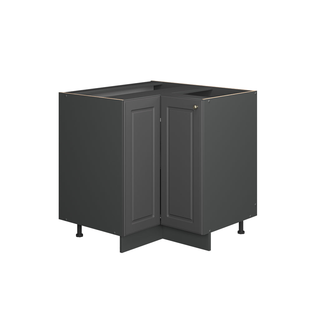 Vicco Mobile ad angolo cucina Landhaus antrazit-oro 80.5 cm senza piano di lavoro