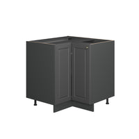 Vicco Mobile ad angolo cucina Landhaus antrazit-oro 80.5 cm senza piano di lavoro