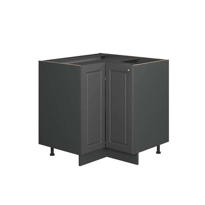 Vicco Mobile ad angolo cucina Landhaus antrazit-oro 80.5 cm senza piano di lavoro