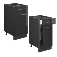 Vicco Mobiletto base per cucina Antracite lucido 40 cm , PL Antracite