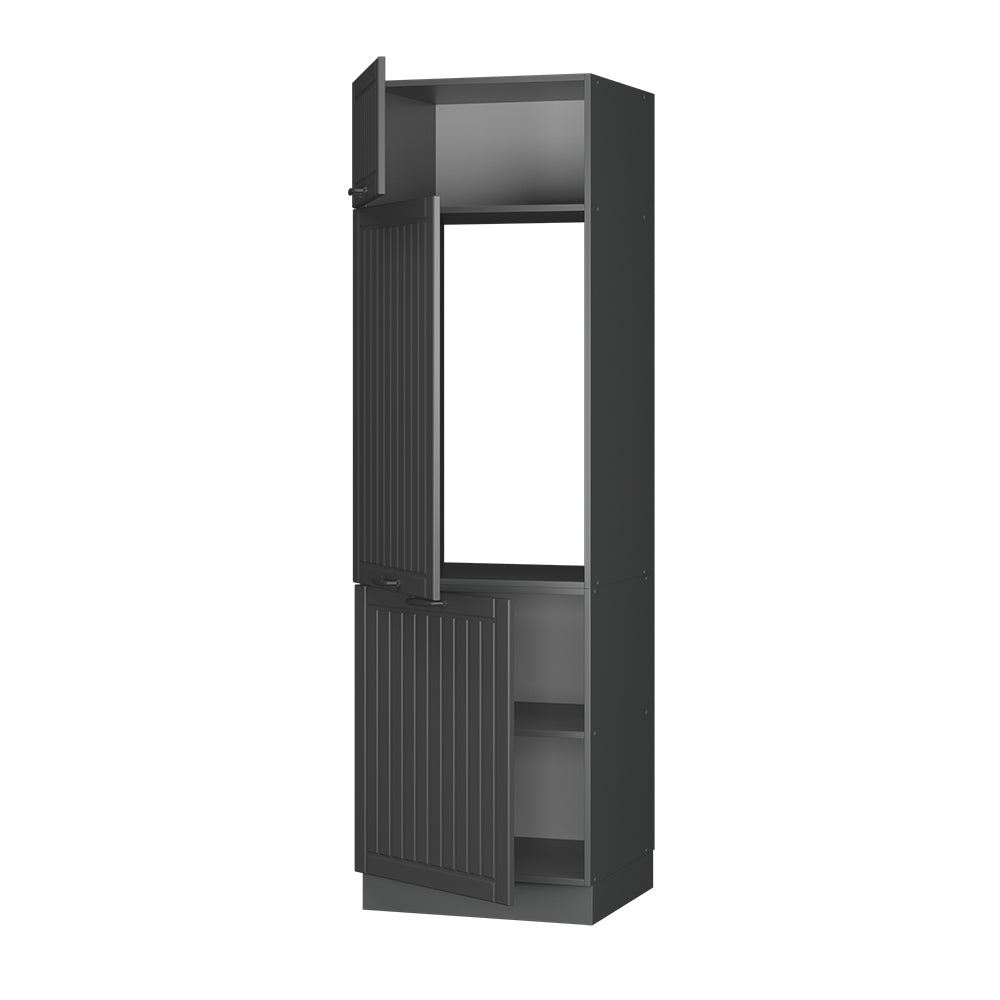 Vicco Armadio frigorifero Grigio scuro 60 cm