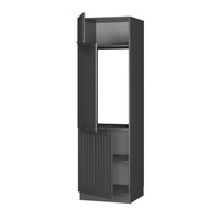 Vicco Armadio frigorifero Grigio scuro 60 cm