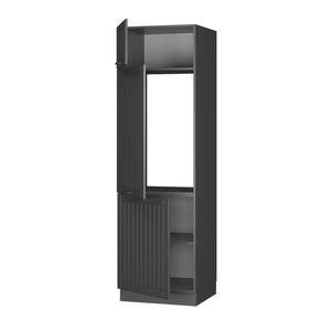 Vicco Armadio frigorifero Grigio scuro 60 cm