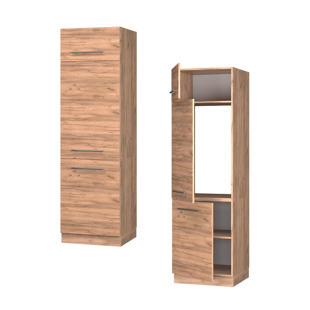 Vicco Armadio frigorifero Quercia dorata 60 cm