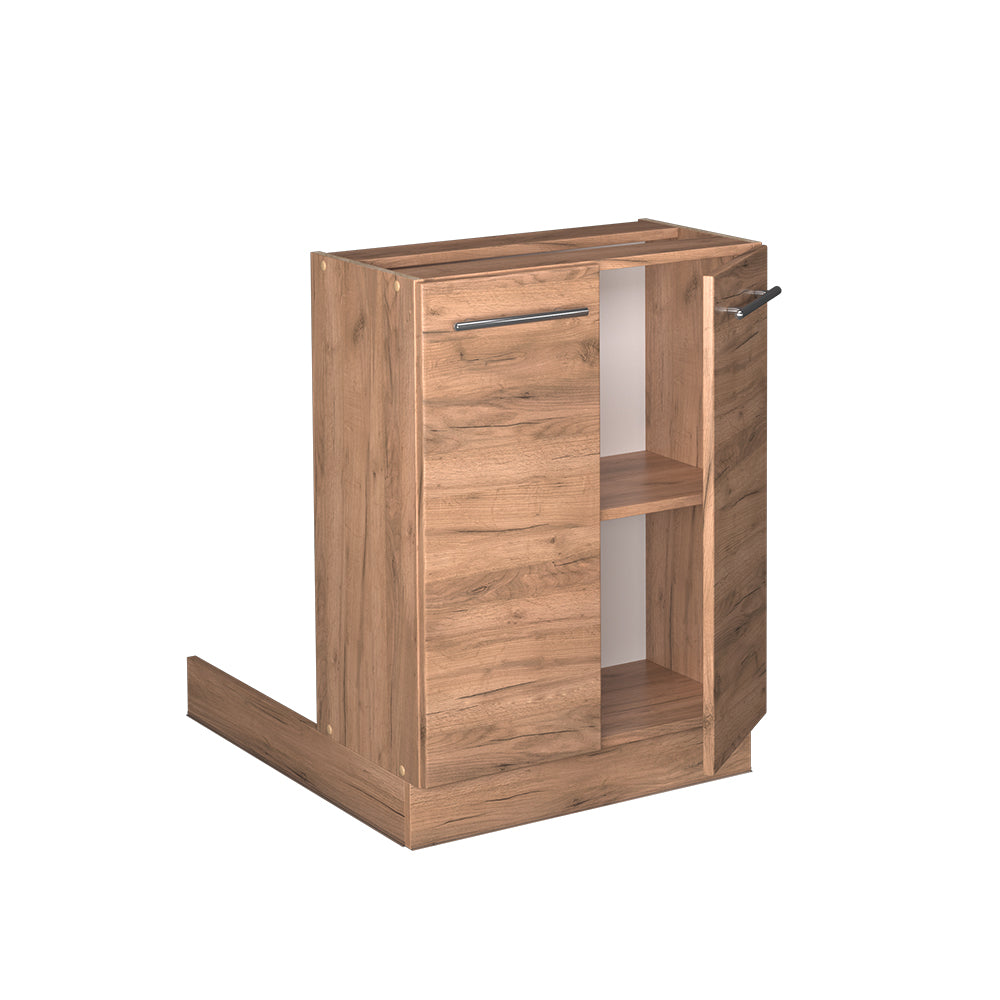 Vicco isola cucina Quercia dorata 60 cm senza piano di lavoro