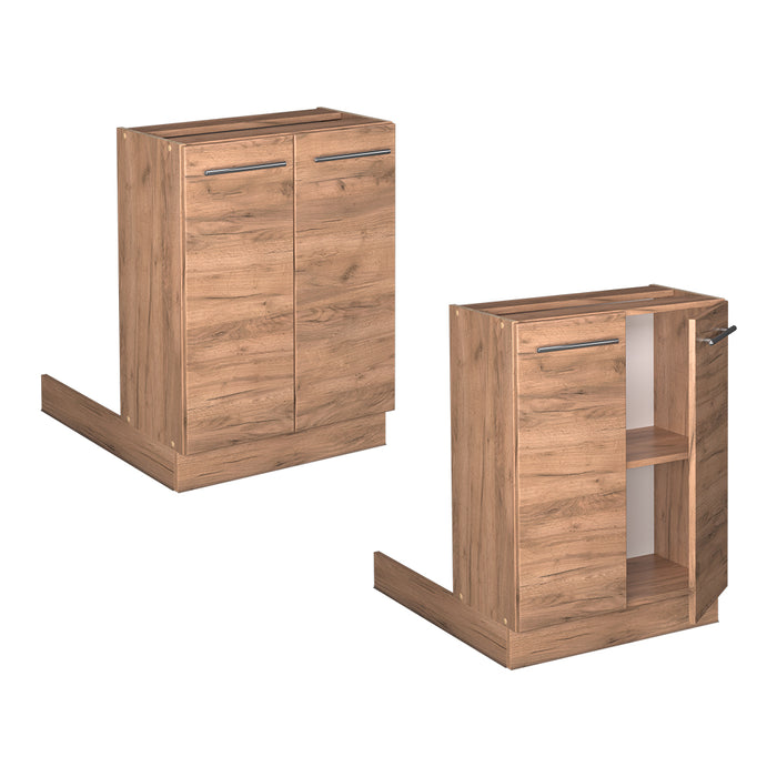 Vicco isola cucina Quercia dorata 60 cm senza piano di lavoro