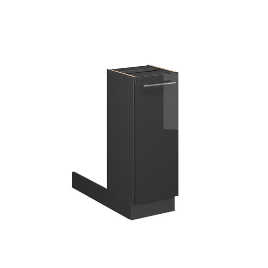 Vicco isola cucina Antracite lucido 30 cm senza piano di lavoro