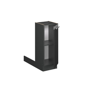 Vicco isola cucina Antracite lucido 30 cm senza piano di lavoro