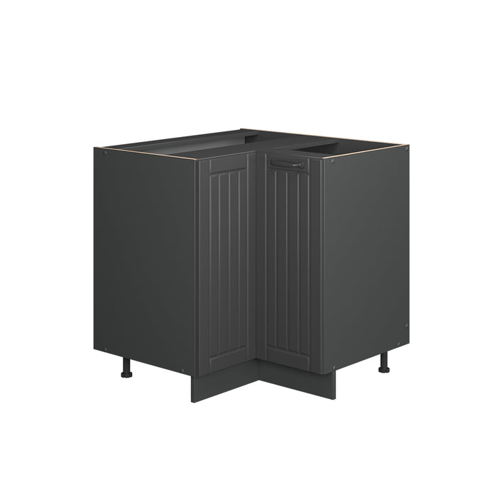 Vicco Mobile ad angolo cucina Grigio scuro 80.5 cm senza piano di lavoro