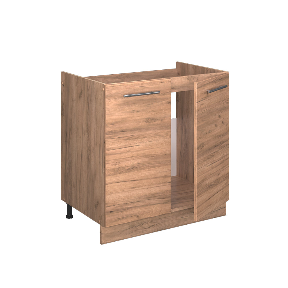 Vicco Mobile lavello cucina Quercia dorata 80 cm , PL Rovere