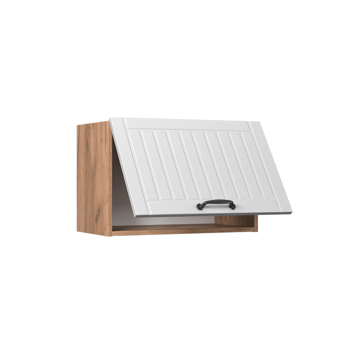 Vicco Pensile da cucina Bianco casa di campagna 60 cm Piatto