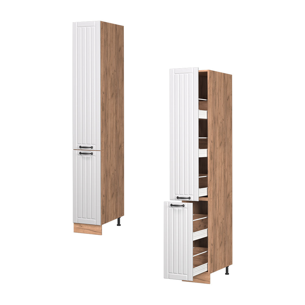 Vicco Armadio da farmacia Bianco casa di campagna 30 cm