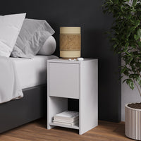 Vicco Comodino Bianco Set di 2