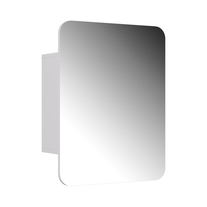 Vicco Specchio contenitore bagno Bianco 65 x 50 cm con ripiani