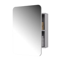 Vicco Specchio contenitore bagno Bianco 70 x 50 cm con ripiani