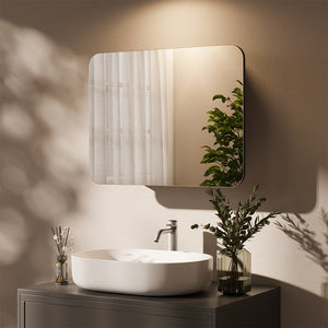 Vicco Specchio contenitore bagno Antracite 65 x 50 cm con ripiani