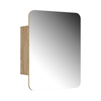 Vicco Specchio contenitore bagno Quercia dorata 65 x 50 cm con ripiani