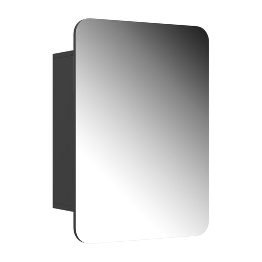 Vicco Specchio contenitore bagno Antracite 70 x 50 cm con ripiani