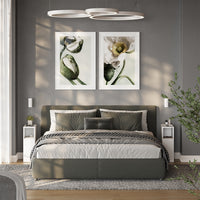 Vicco Comodino camera da letto Bianco 20 x 59.5 cm con 1 porta