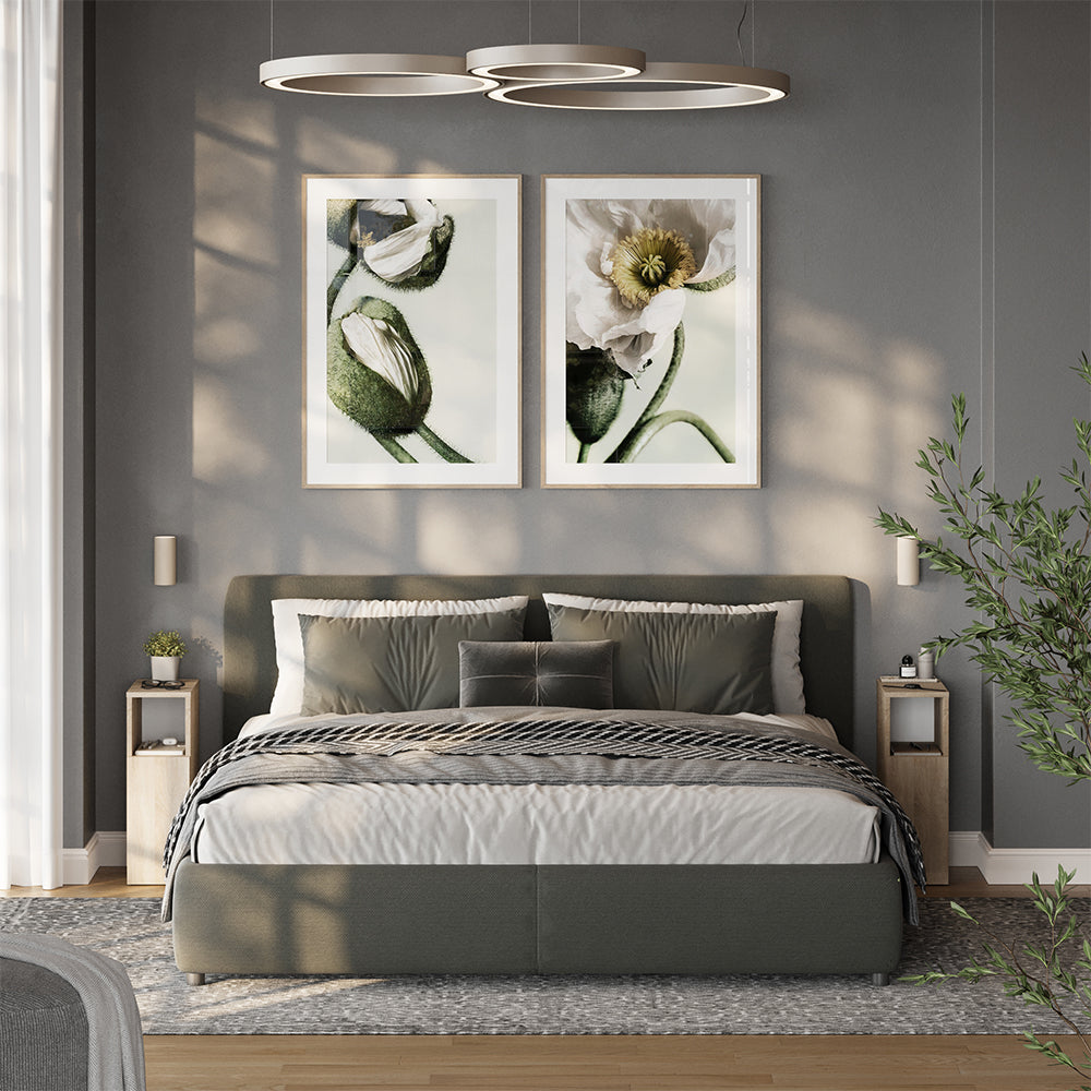 Vicco Comodino camera da letto Sonoma 20 x 59.5 cm con 1 porta