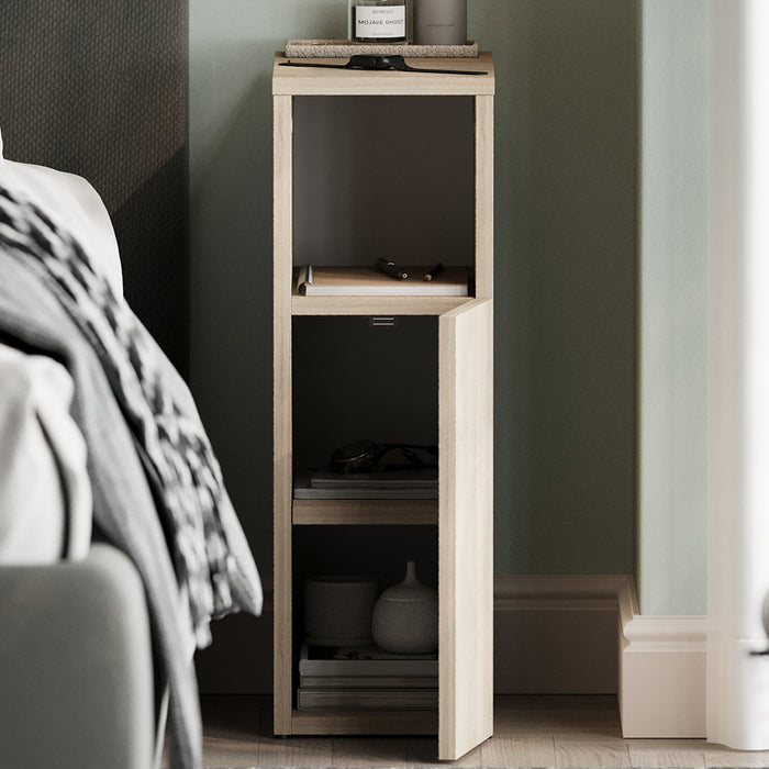 Vicco Comodino camera da letto Sonoma 20 x 59.5 cm con 1 porta