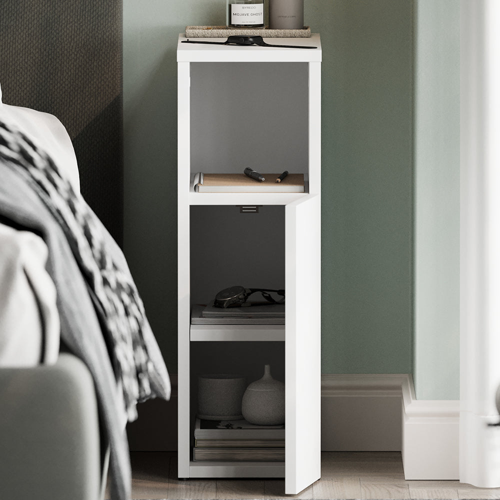 Vicco Comodino Bianco Set di 2