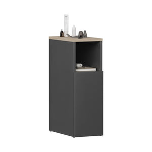 Vicco Comodino camera da letto Antracite/Sonoma 20 x 59.5 cm con 1 porta