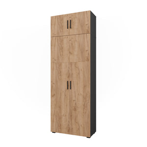 Vicco Scaffale per file Antracite/quercia dorata 80 x 223.8 cm con attacco per mobile